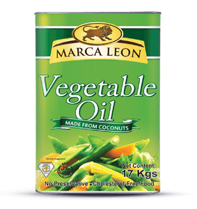 MARCA LEON VEGETABLE OIL 17KG TIN (U) - Kitchen Convenience: Ingredients & Supplies Delivery
