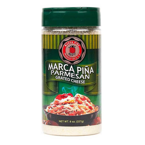 MARCA PINA GRATED PARMESAN 227G/8OZ (U) - Kitchen Convenience: Ingredients & Supplies Delivery
