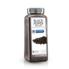 MCCORMICK BLACK PEPPER GROUND 530G PET (U) - Kitchen Convenience: Ingredients & Supplies Delivery