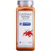 MCCORMICK CAYENNE PEPPER GROUND 450G PET (U) - Kitchen Convenience: Ingredients & Supplies Delivery