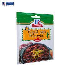 MCCORMICK CHILI CON CARNE SEASONING MIX 45G (U) - Kitchen Convenience: Ingredients & Supplies Delivery