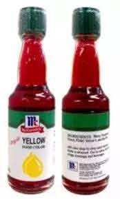 MCCORMICK FOOD COLOR YELLOW 20ML (U) - Kitchen Convenience: Ingredients & Supplies Delivery