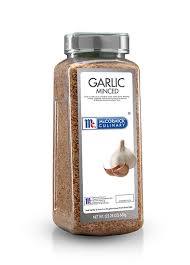 MCCORMICK GARLIC MINCED 660G (U) - Kitchen Convenience: Ingredients & Supplies Delivery