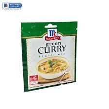 MCCORMICK GREEN CURRY RECIPE MIX 30G (U) - Kitchen Convenience: Ingredients & Supplies Delivery