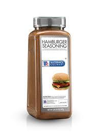 MCCORMICK HAMBURGER SEASONING 800G (U) - Kitchen Convenience: Ingredients & Supplies Delivery