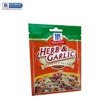 MCCORMICK HERBS AND GARLIC 30G (U) - Kitchen Convenience: Ingredients & Supplies Delivery