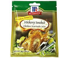 MCCORMICK HICKORY SMOKED CHICKEN MARINADE MIX 30G (U) - Kitchen Convenience: Ingredients & Supplies Delivery