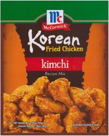MCCORMICK KOREAN FRIED CHICKEN RECIPE MIX KIMCHI (BATTER MIX 45G, SAUCE 50G (U)) - Kitchen Convenience: Ingredients & Supplies Delivery