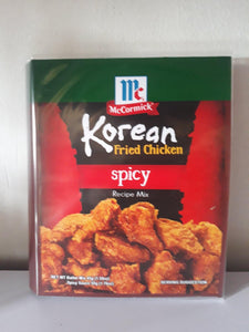 MCCORMICK KOREAN FRIED CHICKEN RECIPE MIX SPICY (BATTER MIX 45G, SAUCE 50G) (U) - Kitchen Convenience: Ingredients & Supplies Delivery