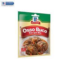 MCCORMICK OSSO BUCO RECIPE MIX 45G (U) - Kitchen Convenience: Ingredients & Supplies Delivery