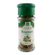 MCCORMICK ROSEMARY WHOLE 11G (U) - Kitchen Convenience: Ingredients & Supplies Delivery