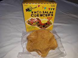 MEGAMEXICANA TACO SALAD CORN CUPS 104G (U) - Kitchen Convenience: Ingredients & Supplies Delivery