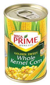 MEGA PRIME WHOLE KERNEL CORN 425G (U) - Kitchen Convenience: Ingredients & Supplies Delivery