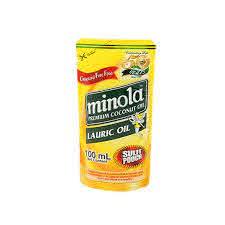 MINOLA PREMIUM COCONUT OIL STAND UP POUCH 100ML (U) - Kitchen Convenience: Ingredients & Supplies Delivery