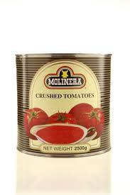 MOLINERA CRUSHED TOMATOES 2550G (U) - Kitchen Convenience: Ingredients & Supplies Delivery