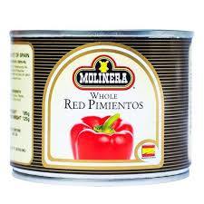MOLINERA RED PIMIENTOS 185G (U) - Kitchen Convenience: Ingredients & Supplies Delivery