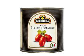 MOLINERA WHOLE PEELED TOMATOES 2550G (U) - Kitchen Convenience: Ingredients & Supplies Delivery