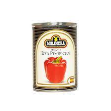 MOLINERA WHOLE RED PIMENTO 390G (U) - Kitchen Convenience: Ingredients & Supplies Delivery