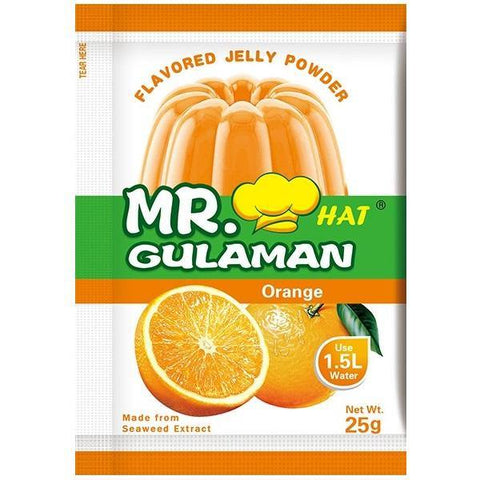 MR HAT GULAMAN ORANGE FLAVOR 10X25G (U) - Kitchen Convenience: Ingredients & Supplies Delivery