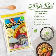 MRS LAM THAI JASMINE HOM MALI RICE 2KG (U) - Kitchen Convenience: Ingredients & Supplies Delivery