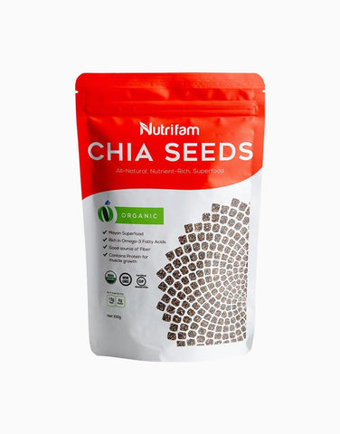 NUTRIFAM CHIA SEEDS 100G (U) - Kitchen Convenience: Ingredients & Supplies Delivery