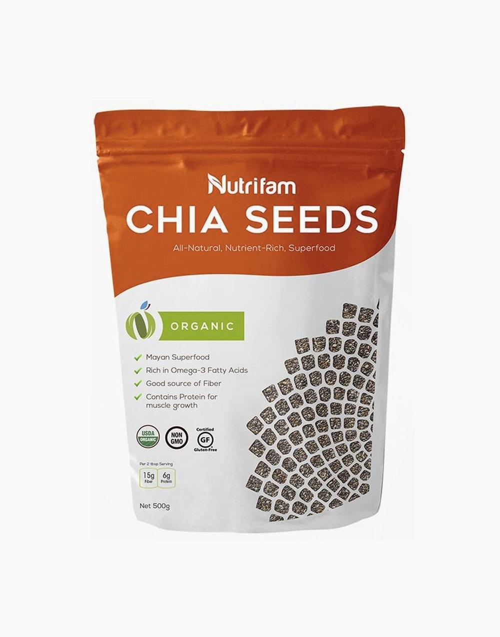 NUTRIFAM CHIA SEEDS 500G (U) - Kitchen Convenience: Ingredients & Supplies Delivery