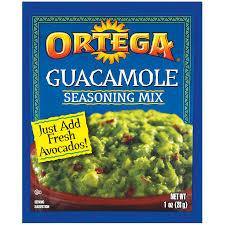 ORTEGA GUACAMOLE SEASONING MIX 28G (U) - Kitchen Convenience: Ingredients & Supplies Delivery