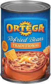 ORTEGA REFRIED BEANS 453G (U) - Kitchen Convenience: Ingredients & Supplies Delivery