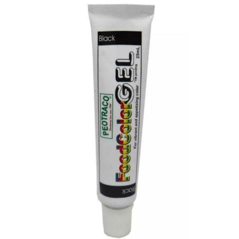 PEOTRACO FOODCOLOR GEL BLACK 25ML (C) - Kitchen Convenience: Ingredients & Supplies Delivery