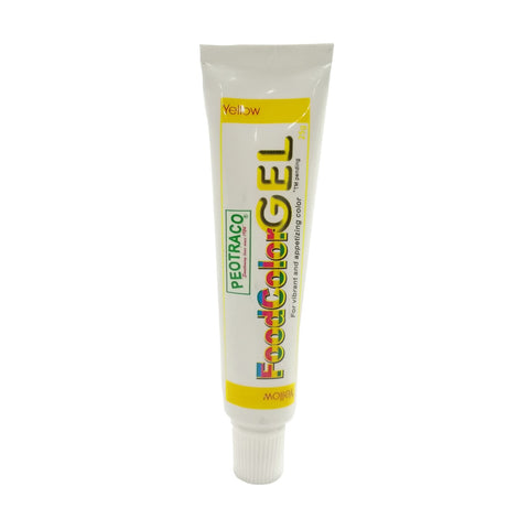 PEOTRACO FOODCOLOR GEL YELLOW 25ML (C)