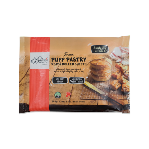 PUFF PASTRY 500G (C) - Kitchen Convenience: Ingredients & Supplies Delivery