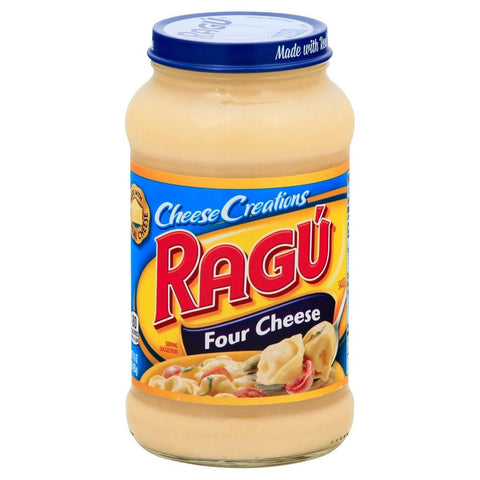 RAGU CHEESE CREATIONS FOUR CHEESE PASTA SAUCE 453G (U) - Kitchen Convenience: Ingredients & Supplies Delivery