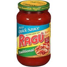 RAGU PIZZA QUICK SAUCE TRADITIONAL 14OZ (U) - Kitchen Convenience: Ingredients & Supplies Delivery