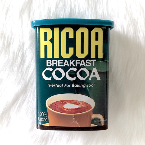 RICOA BREAKFAST COCOA 160G 100% PURE COCOA (TUB) (U) - Kitchen Convenience: Ingredients & Supplies Delivery