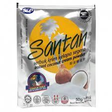 SANTAN INSTANT COCONUT MILK POWDER 50G (U) - Kitchen Convenience: Ingredients & Supplies Delivery