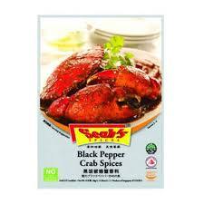 SEAH'S SPICES BLACK PEPPER CRAB SPICES 30G (U) - Kitchen Convenience: Ingredients & Supplies Delivery