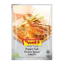 SEAH'S SPICES PEPPER SALT PRAWN SPICES 23G (U) - Kitchen Convenience: Ingredients & Supplies Delivery