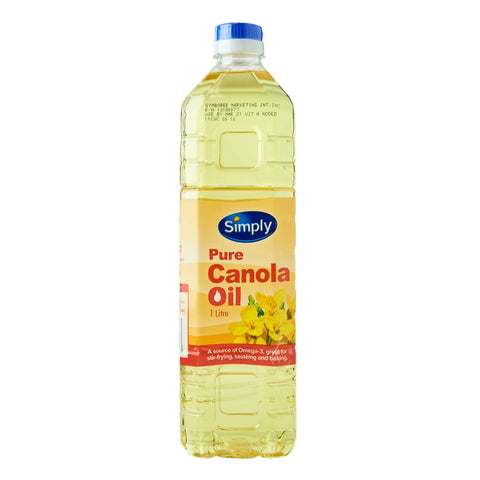 SIMPLY CANOLA OIL 1L PET (U) - Kitchen Convenience: Ingredients & Supplies Delivery