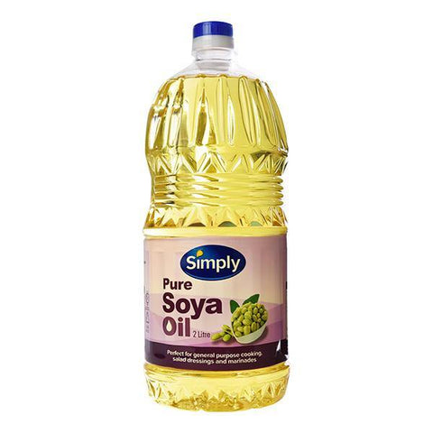 SIMPLY SOYA BEAN OIL 2L (U) - Kitchen Convenience: Ingredients & Supplies Delivery