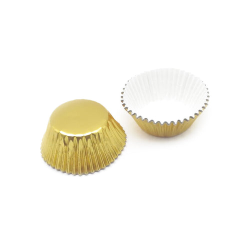 SL012 FOIL BAKING CUPS 3OZ GOLD