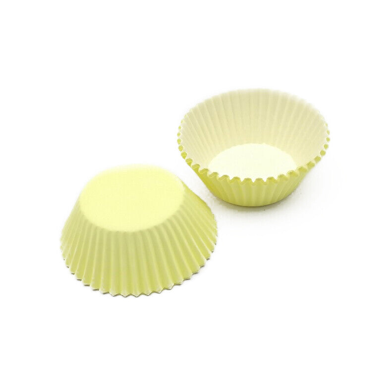 SL012 PAPER BAKING CUPS 3OZ LIGHT YELLOW