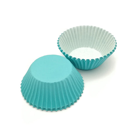 SL012 PAPER BAKING CUPS 3OZ TEAL BLUE