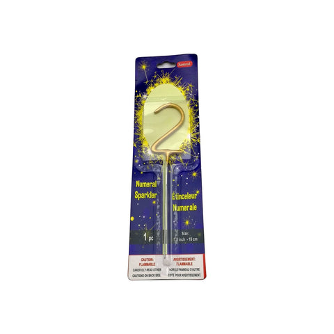 SL0147 SPARKLING NUMBER CANDLES