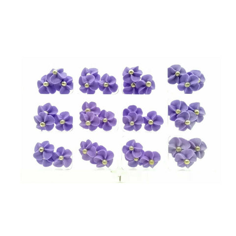 SL0148 SWIRL FLOWER W/ PEARL 36`S