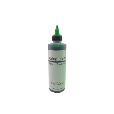 SL014 CM AIRBRUSH COLOR SPRING GREEN 9OZ "CHEFMASTER" (C)