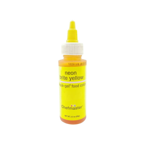 SL014 LIQUA GEL COLOR NEON BRITE YELLOW 2.3OZ