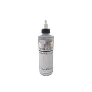 SL0220 CM AIRBRUSH COLOR METALLIC SILVER 9OZ 255G "CHEFMASTER" (C)