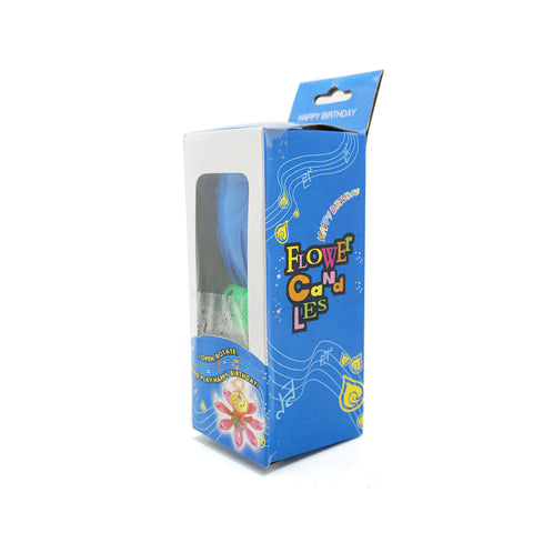 SL0266 ROTATING FLOWER CANDLE