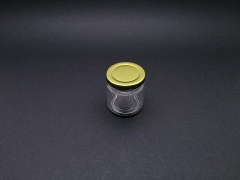 SL0355 GLASS JAR ROUND 100ML 1PC - Kitchen Convenience: Ingredients & Supplies Delivery