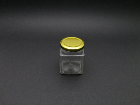 SL0355 GLASS JAR SQUARE 200ML 1PC - Kitchen Convenience: Ingredients & Supplies Delivery